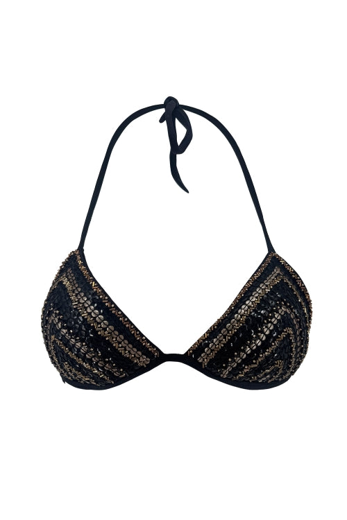 Sun and Moon Bikini Top and Bottom Set