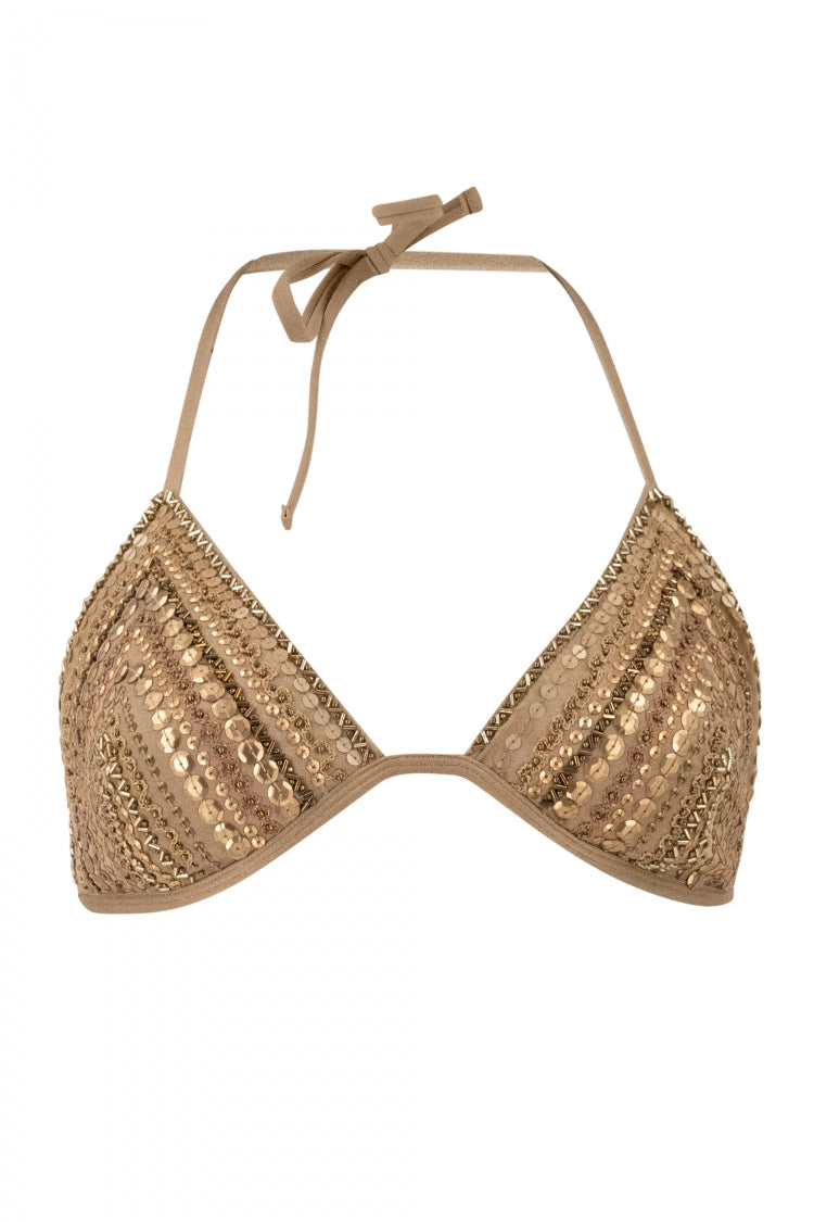 Sun and Moon Bikini Top and Bottom Set