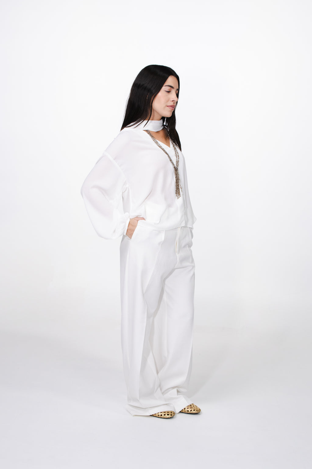 CLARA Blusa Manga Larga