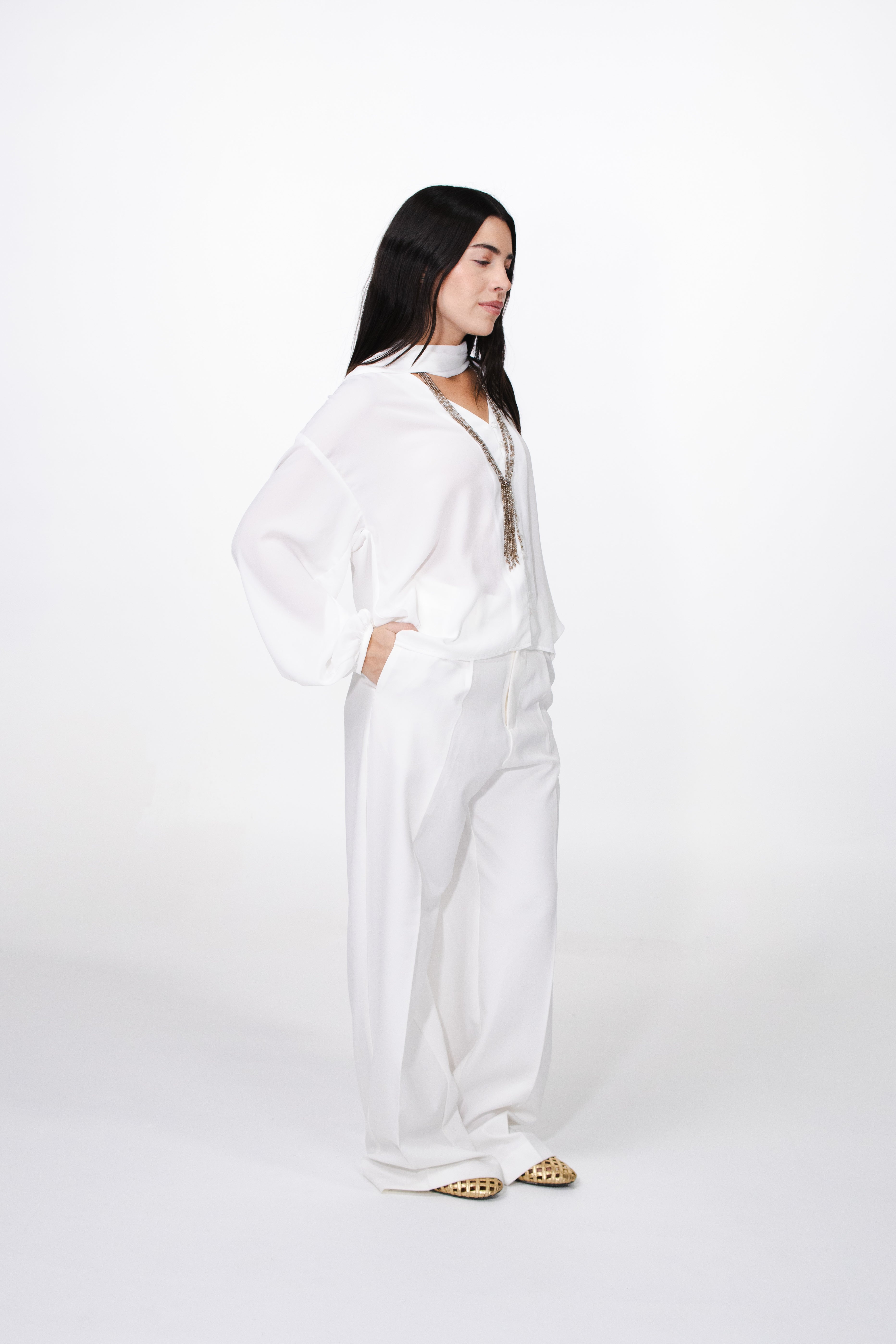 CLARA Blusa Manga Larga