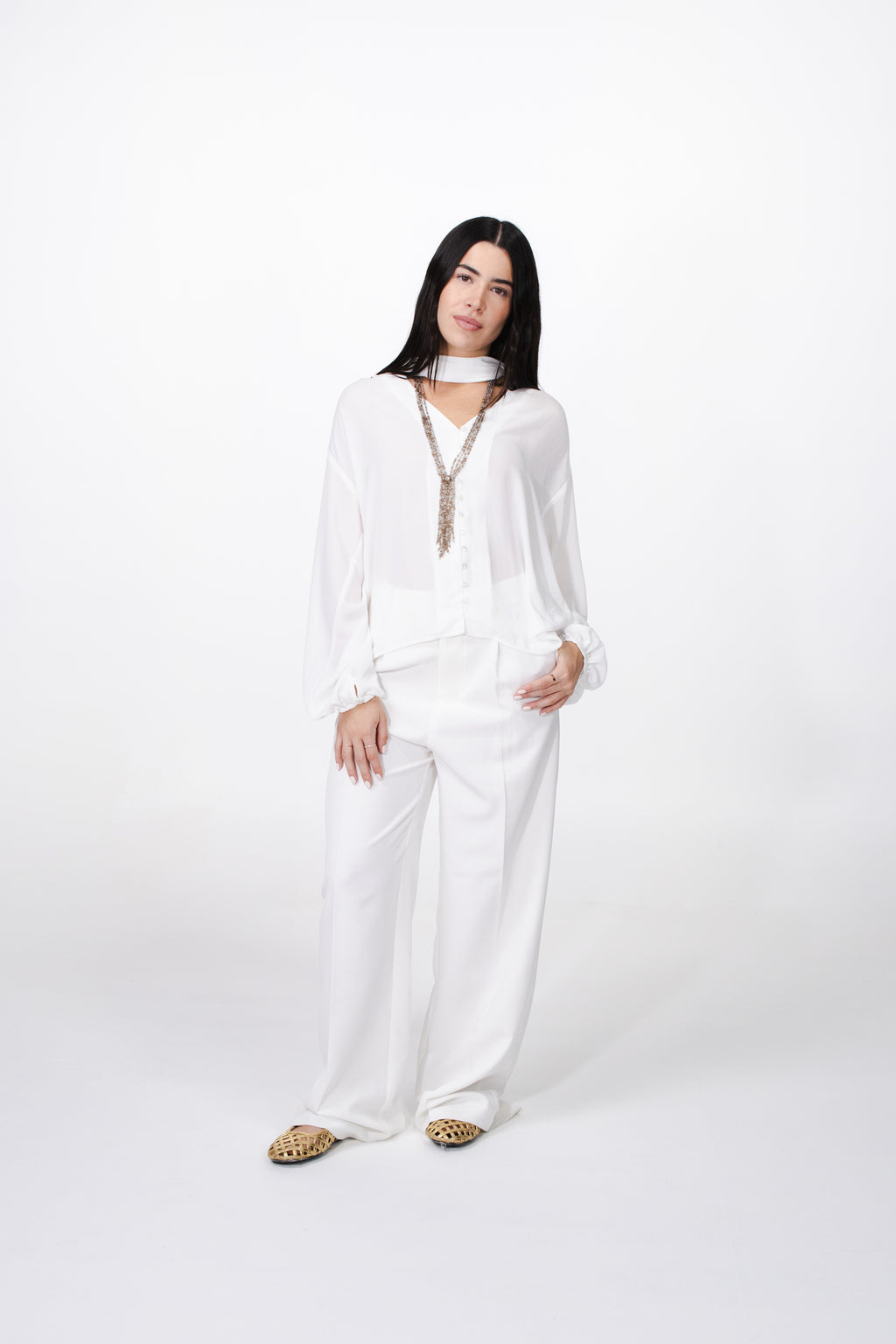 CLARA Blusa Manga Larga