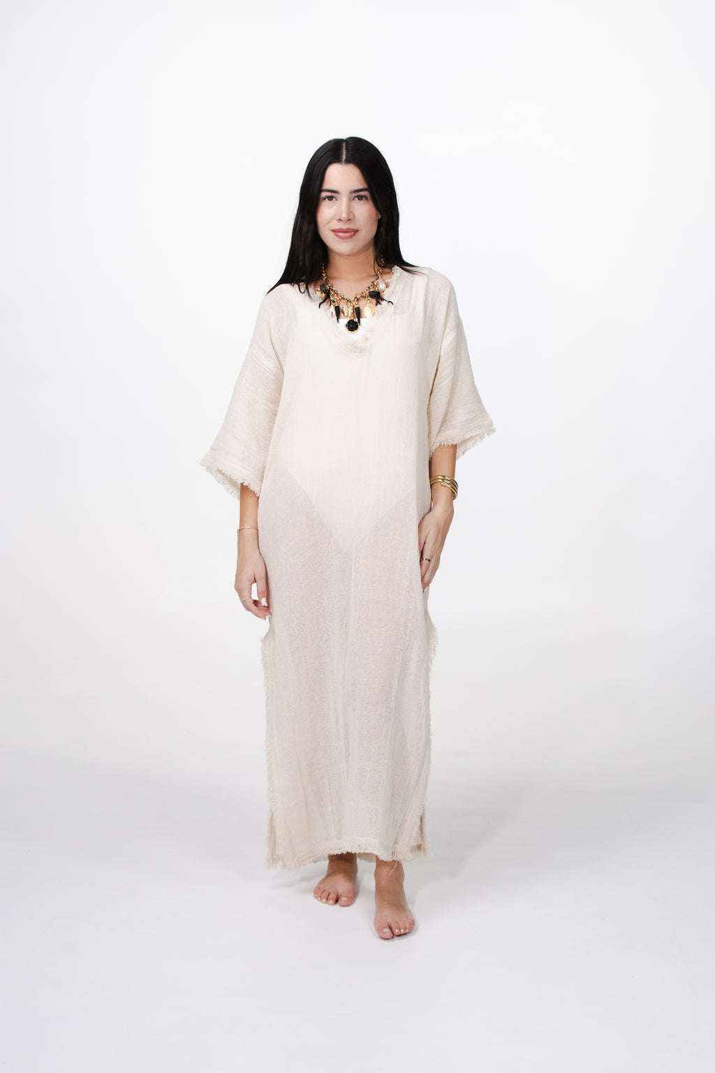 Sea Foam Long Tunic