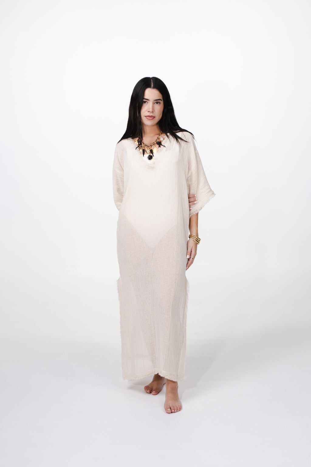 Sea Foam Long Tunic