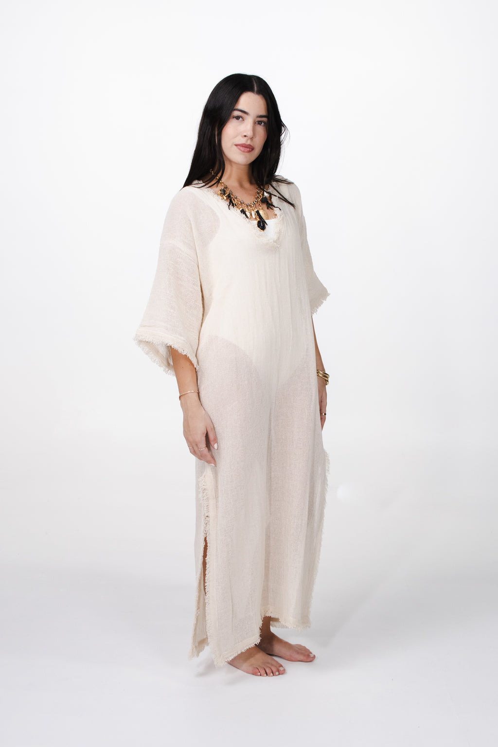 Sea Foam Long Tunic