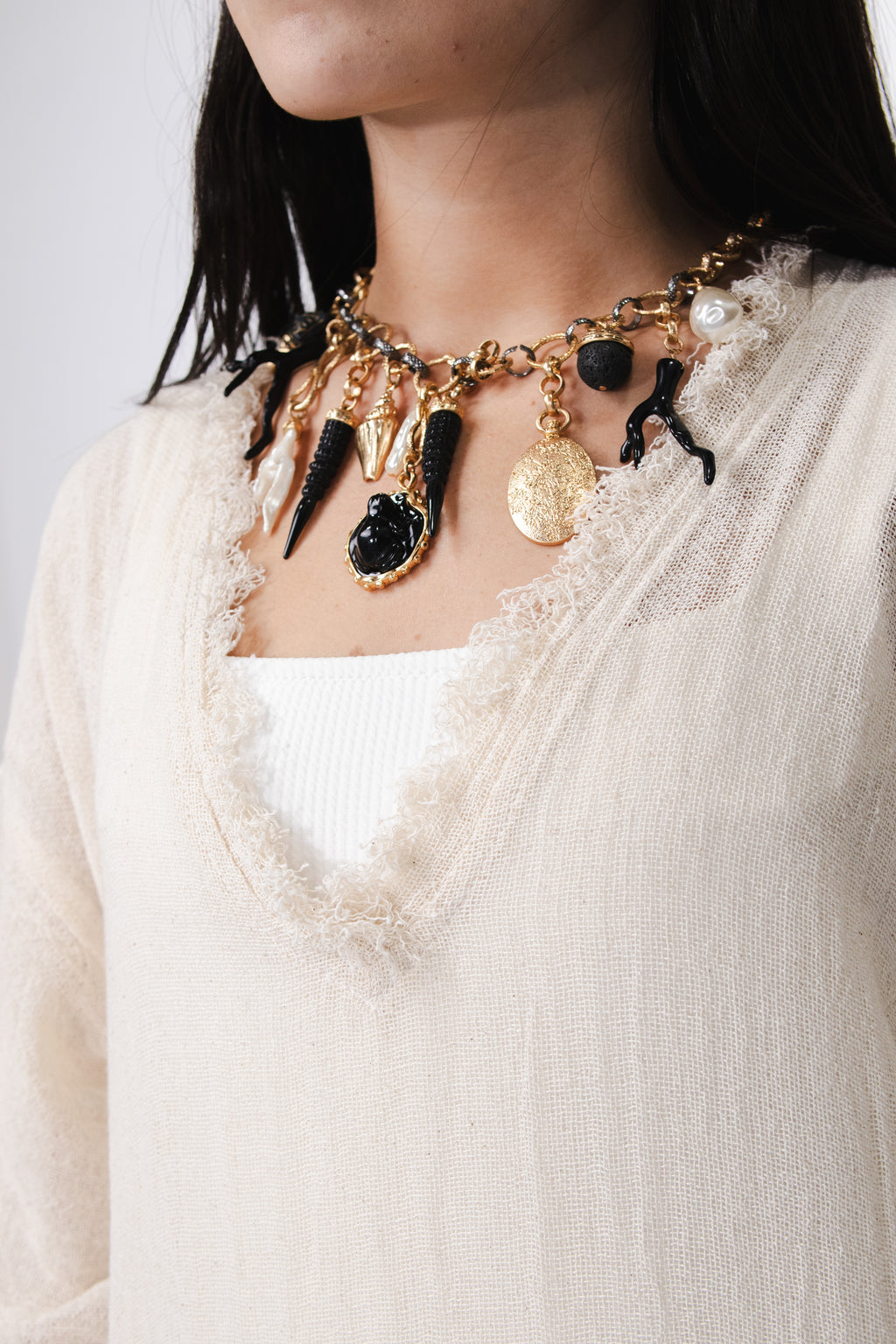 Sea Foam Long Tunic