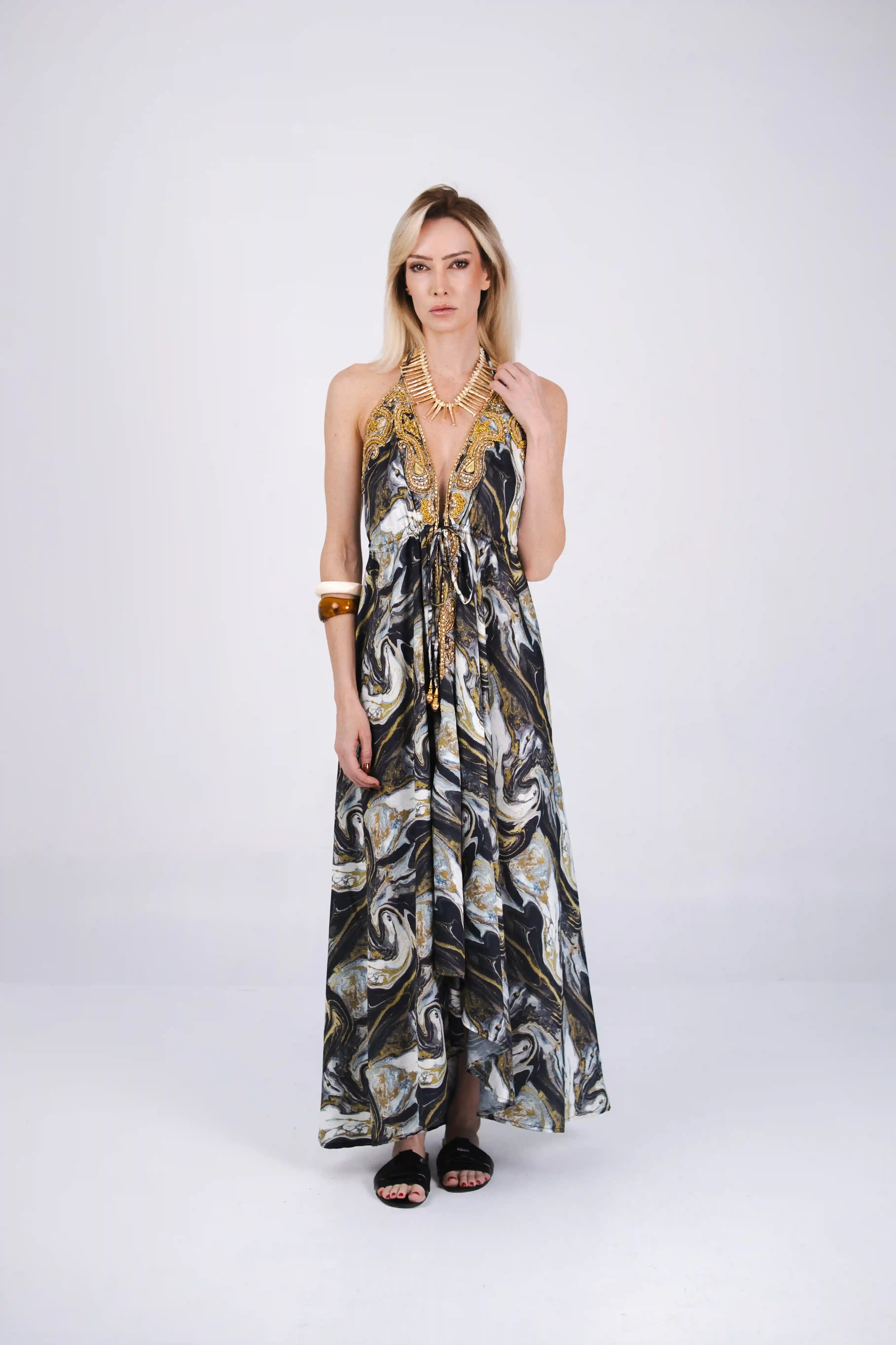 SAN PANCHO Vestido Largo