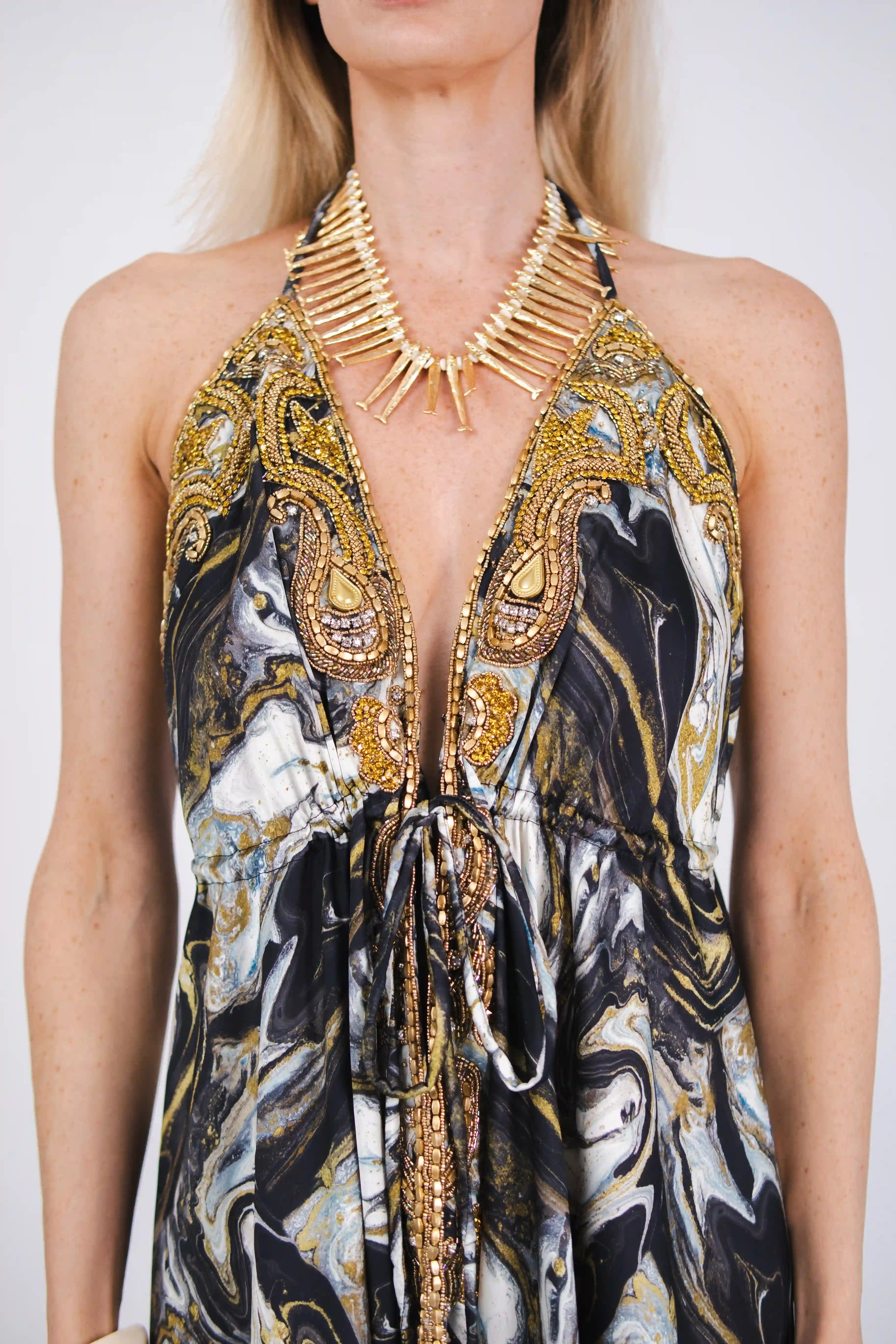 SAN PANCHO Vestido Largo