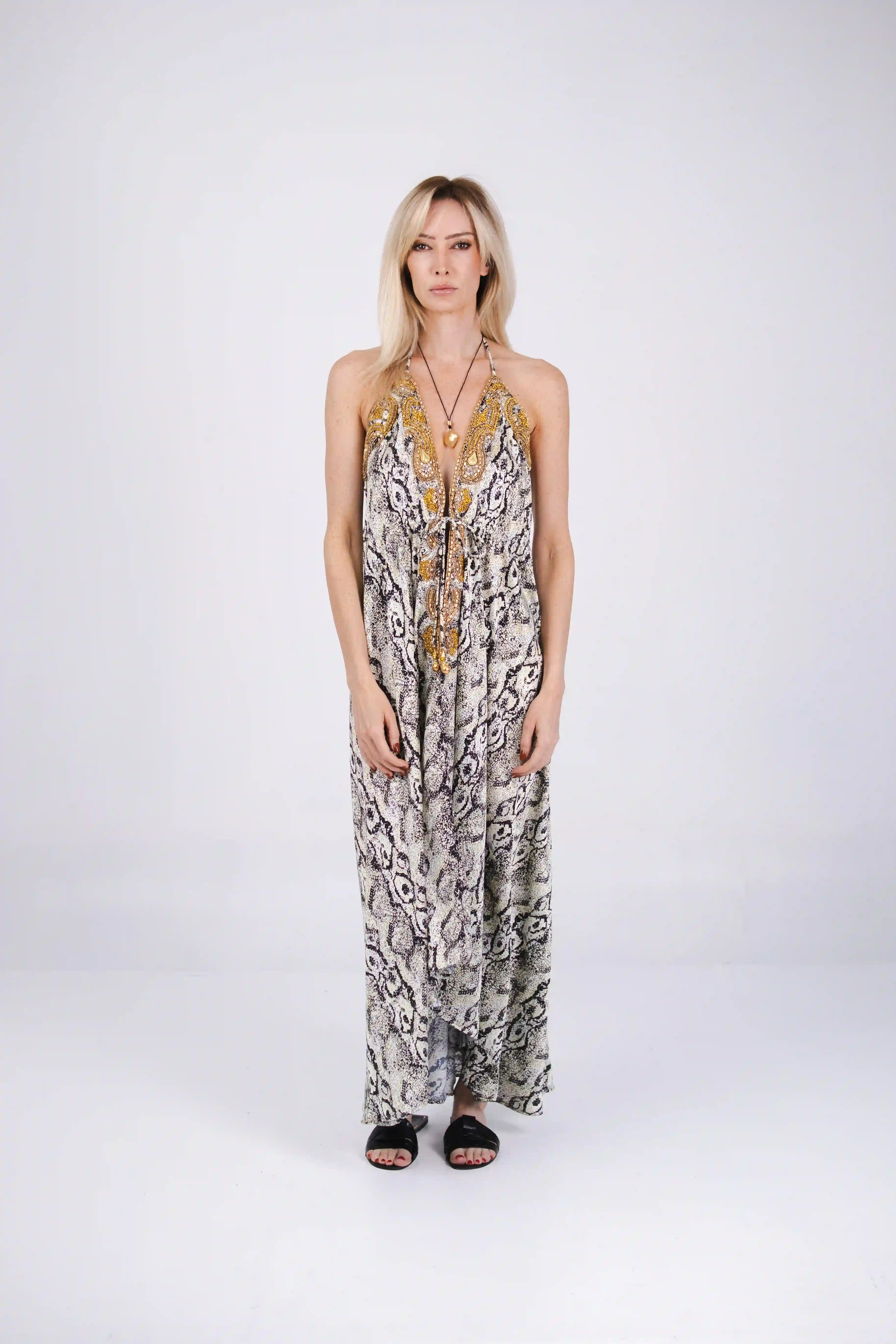 CAREYES PHYTON Vestido Largo