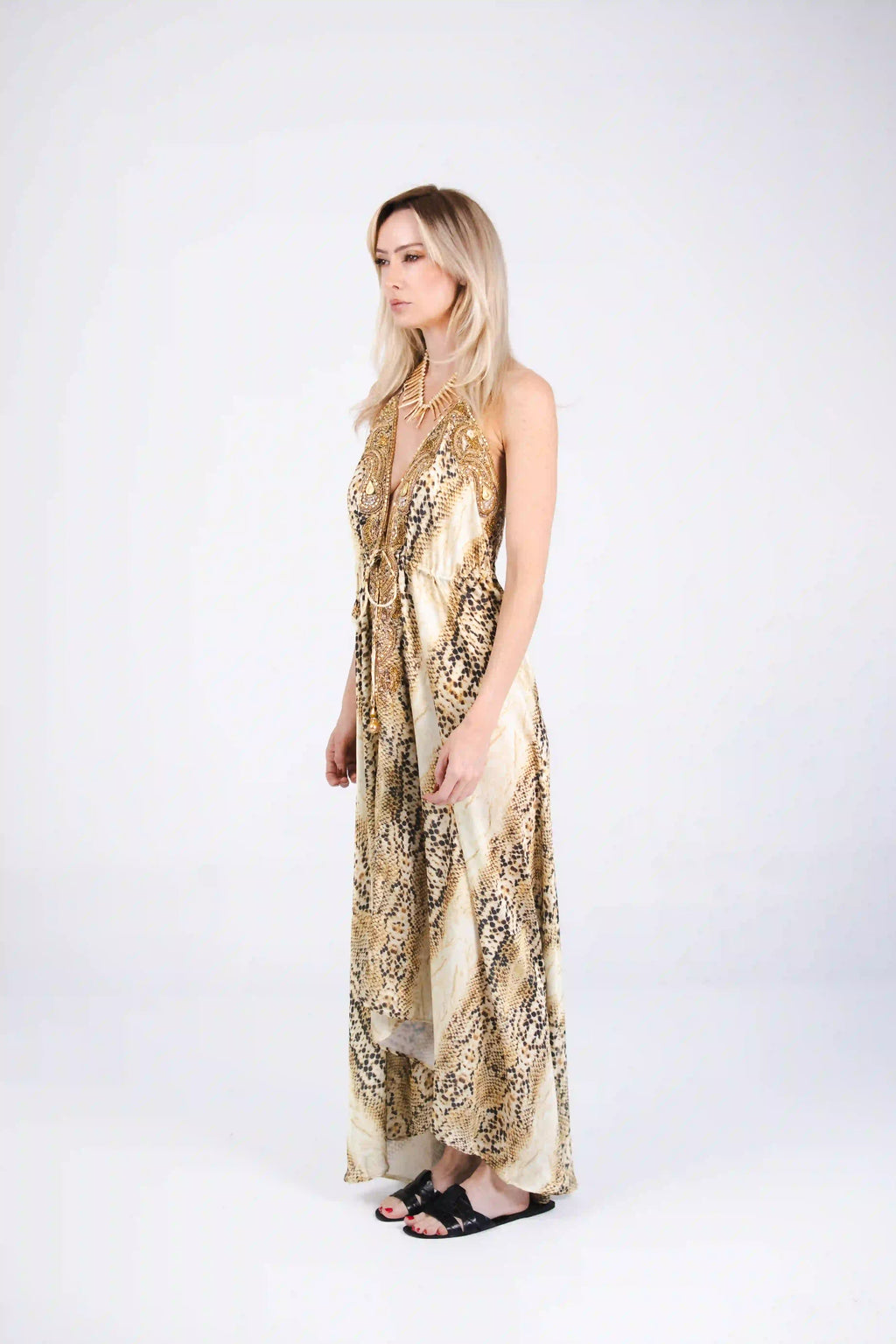 CAREYES PHYTON Vestido Largo