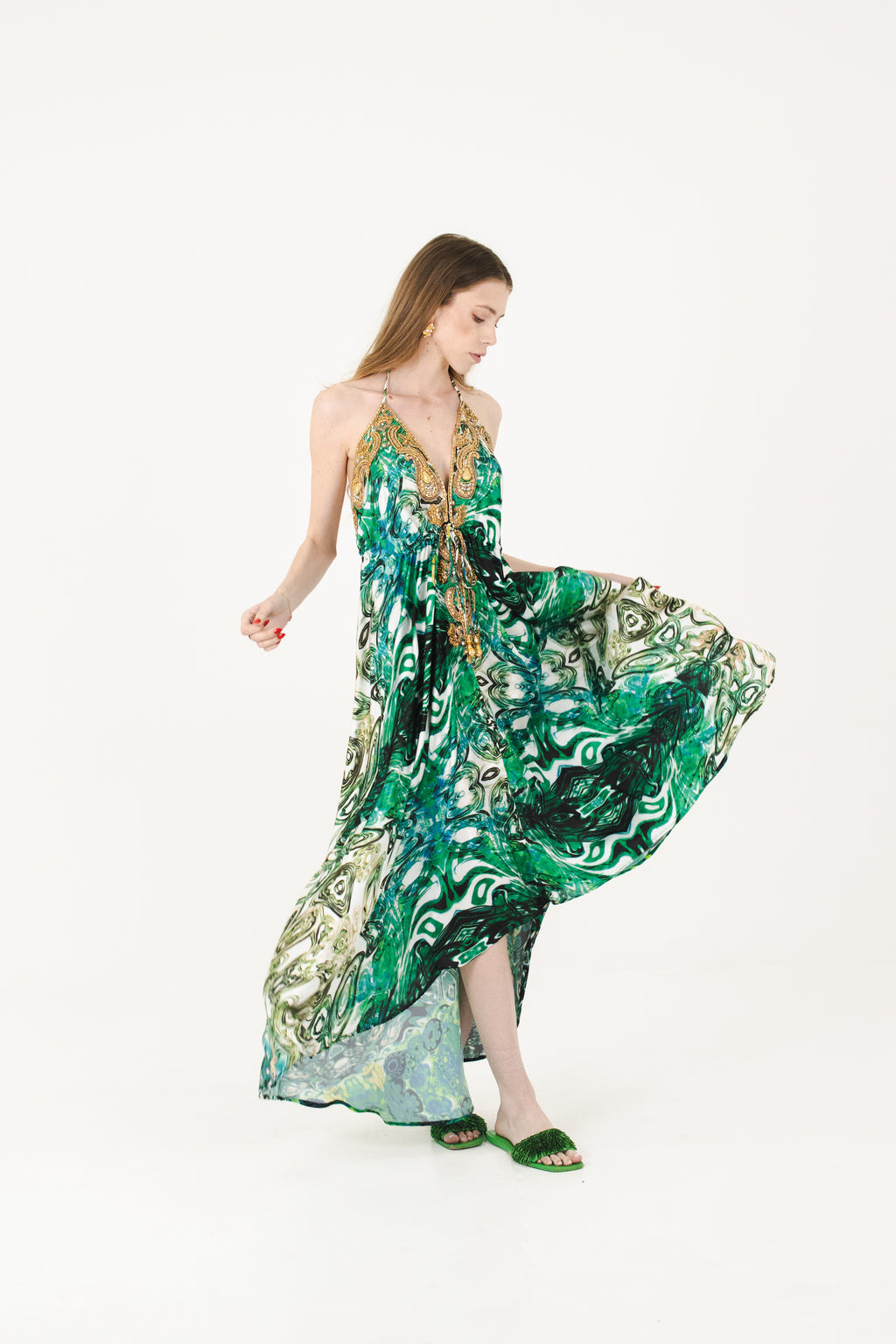 SAN PANCHO Vestido Largo