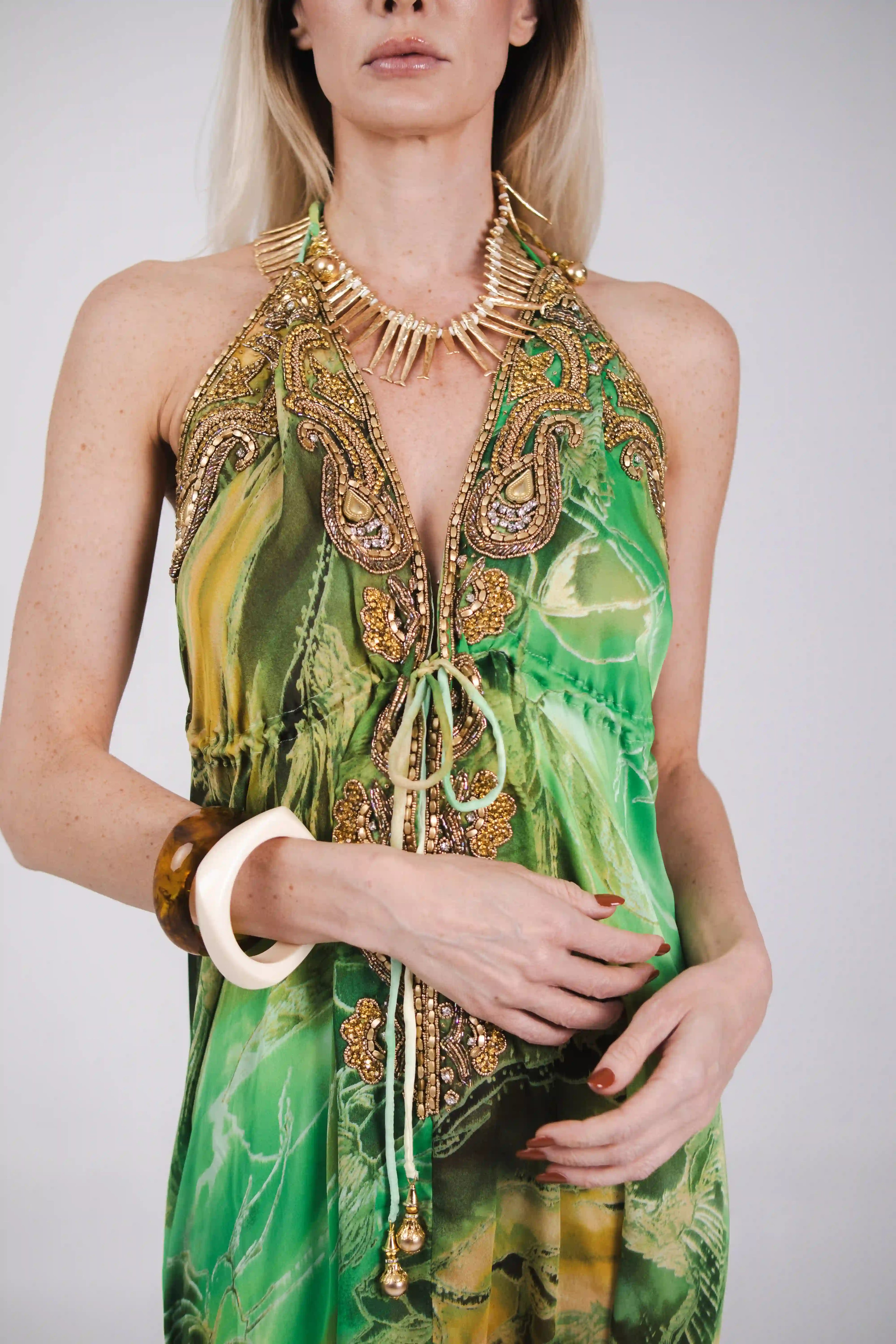 SAN PANCHO Vestido Largo