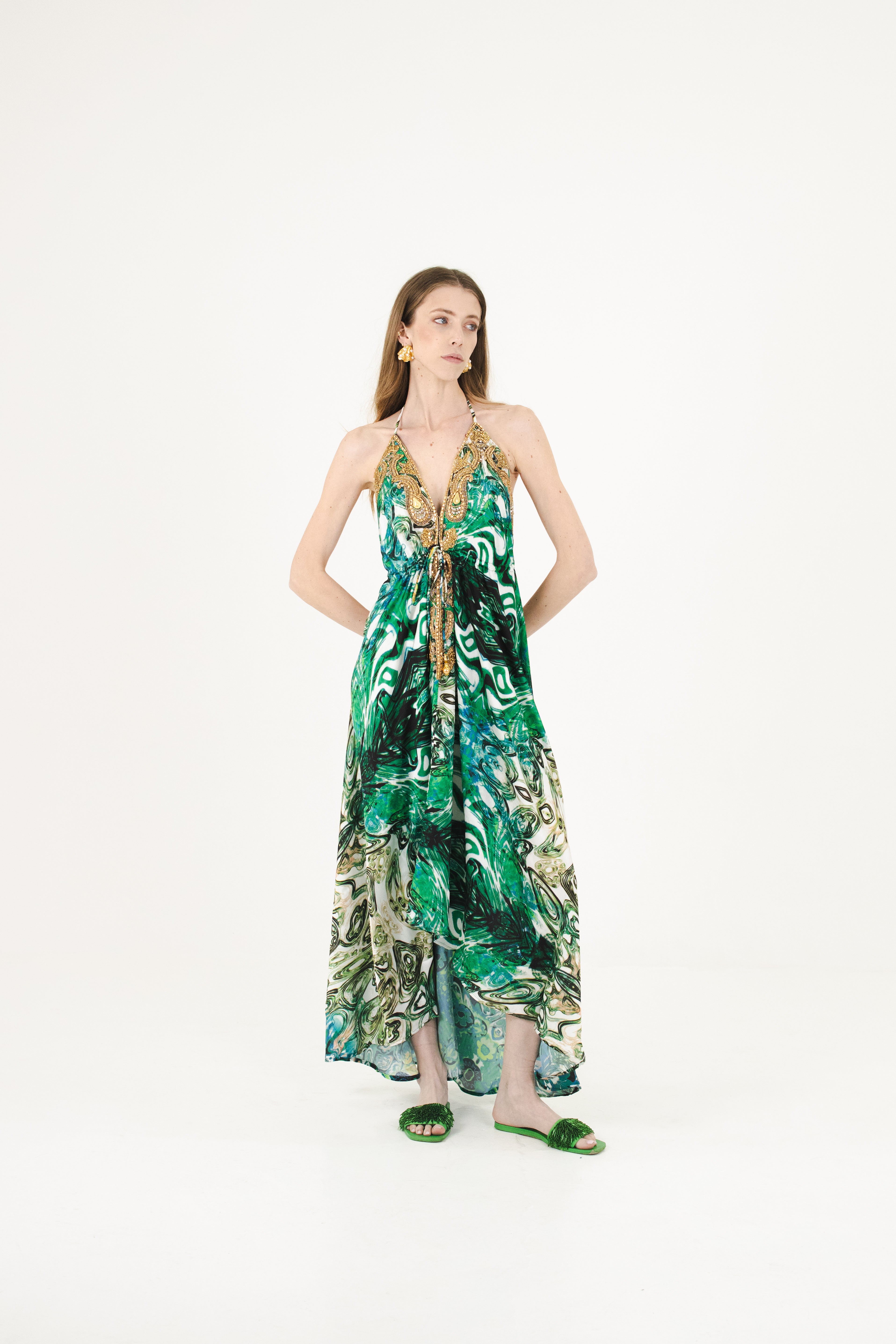 SAN PANCHO Vestido Largo